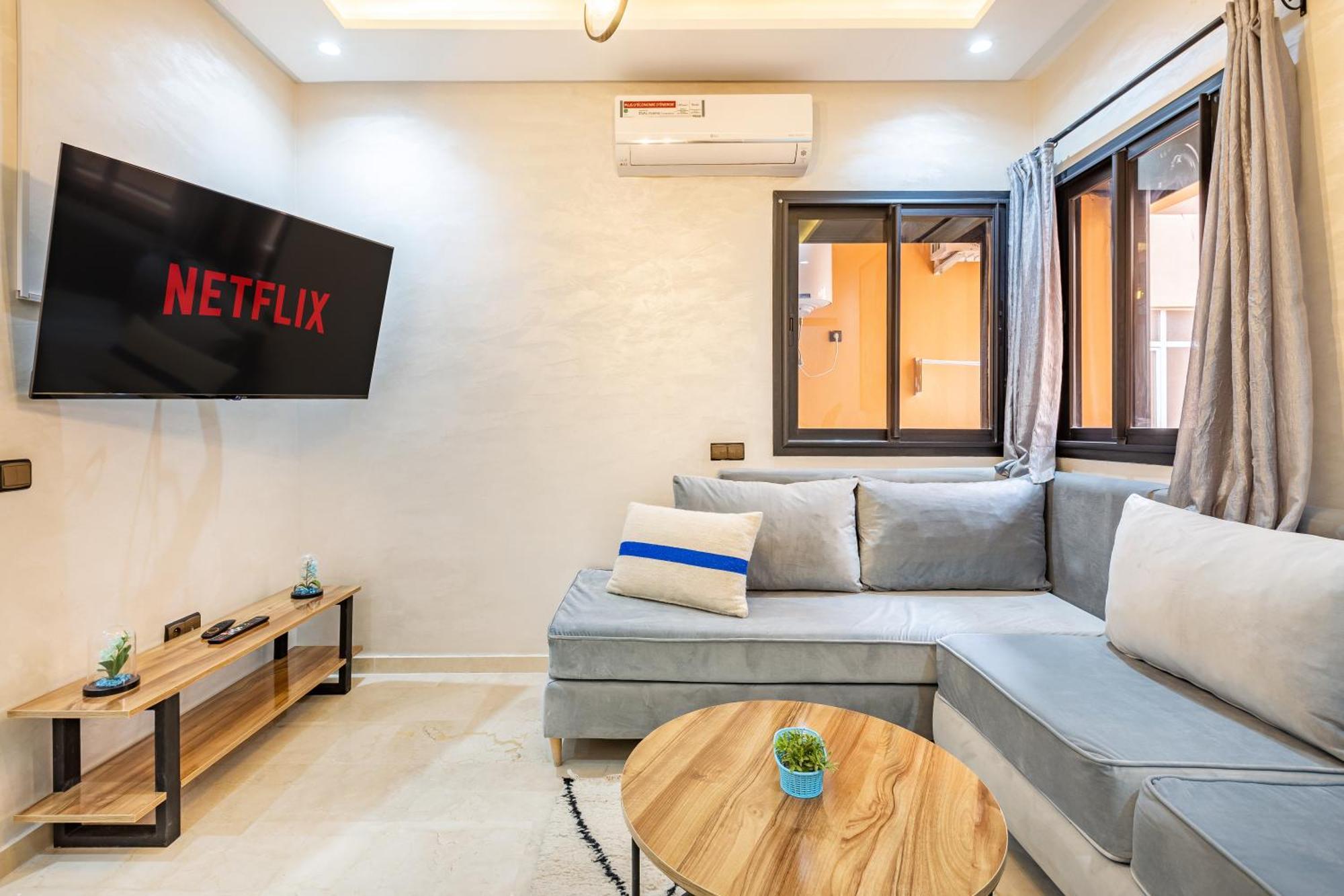 Magnificent Apartment In Gueliz - 100% Equipped Marrakesh Exteriör bild