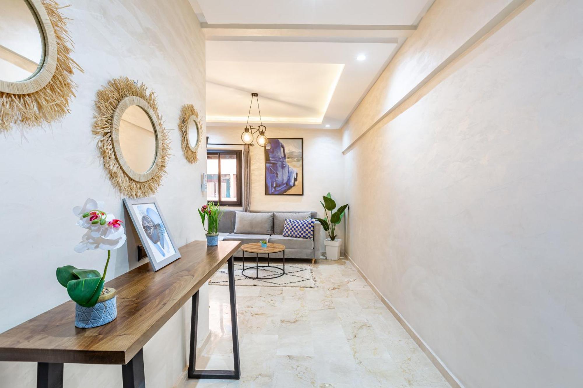 Magnificent Apartment In Gueliz - 100% Equipped Marrakesh Exteriör bild
