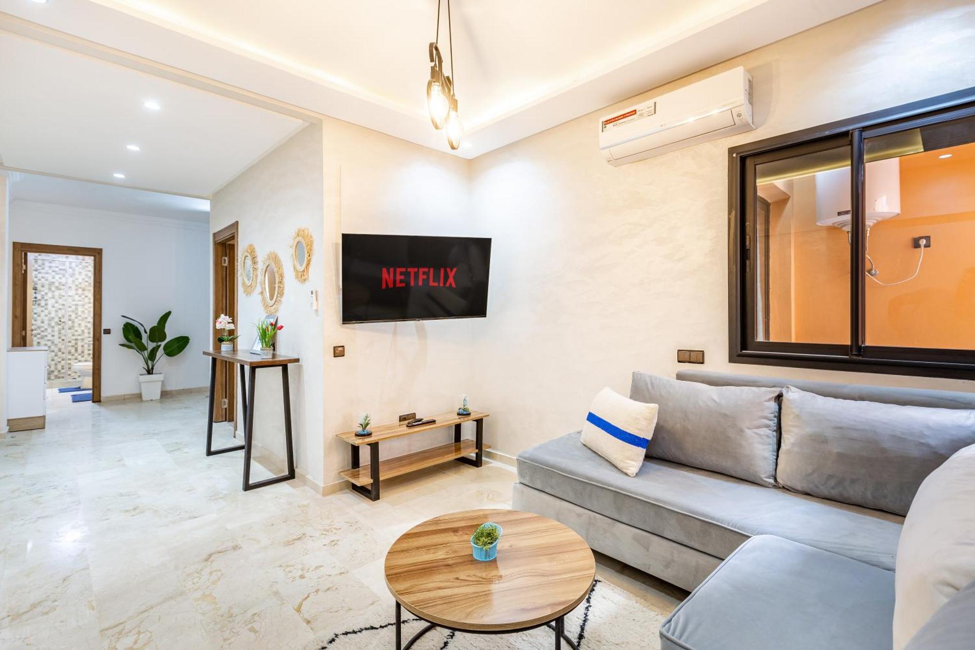 Magnificent Apartment In Gueliz - 100% Equipped Marrakesh Exteriör bild
