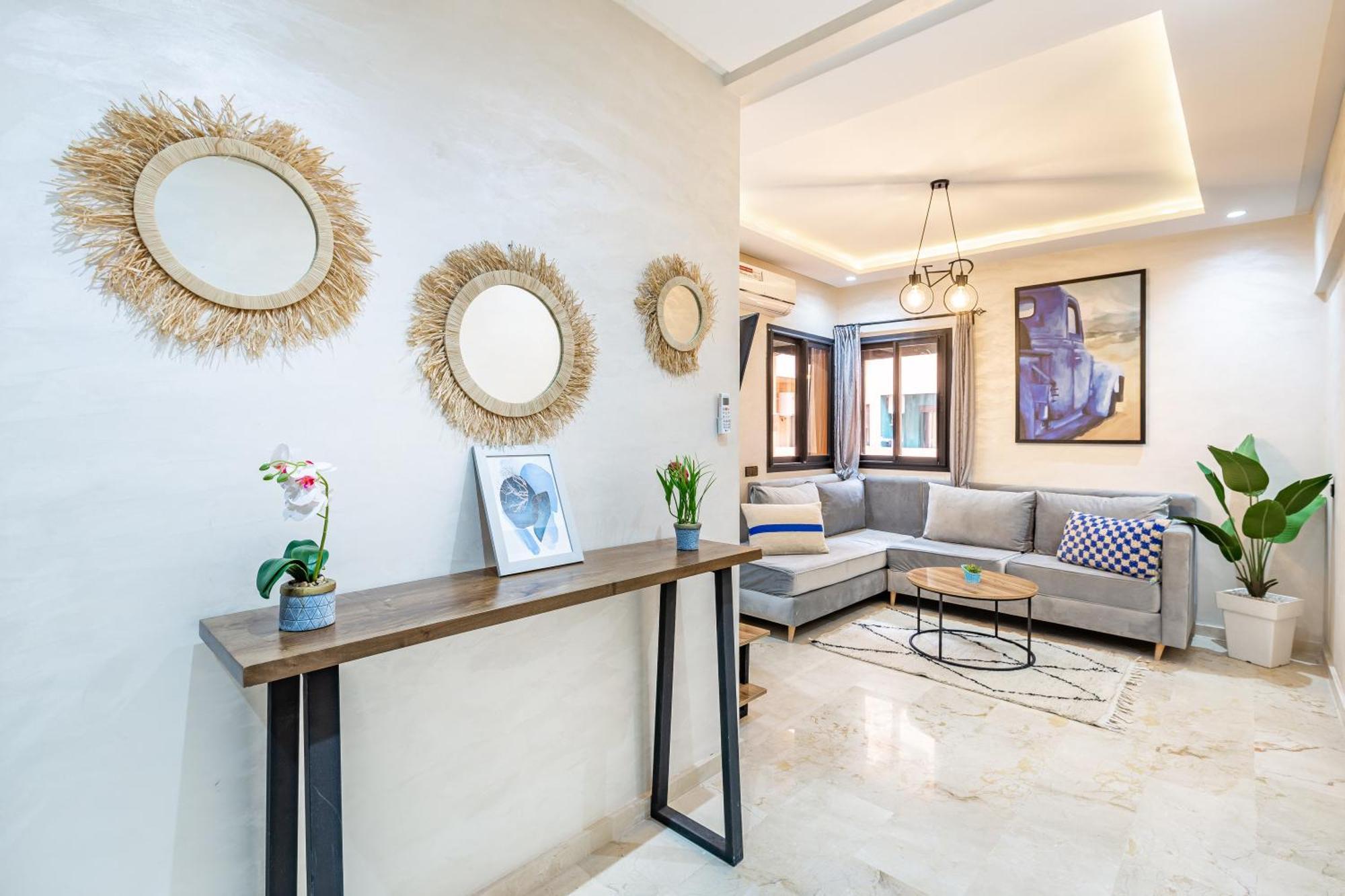 Magnificent Apartment In Gueliz - 100% Equipped Marrakesh Exteriör bild